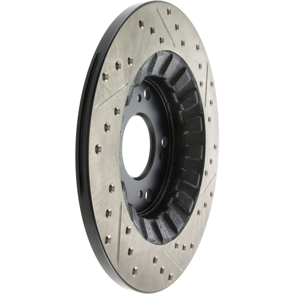 StopTech Sport Cryo Drilled/Slotted Brake Rotor; Rear Right