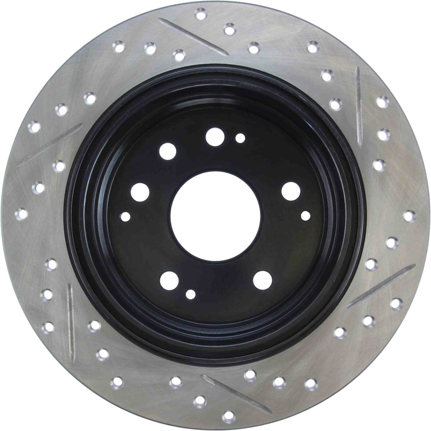 StopTech Sport Cryo Drilled/Slotted Brake Rotor; Rear Right