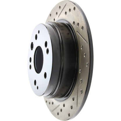 StopTech Sport Cryo Drilled/Slotted Brake Rotor; Rear Right