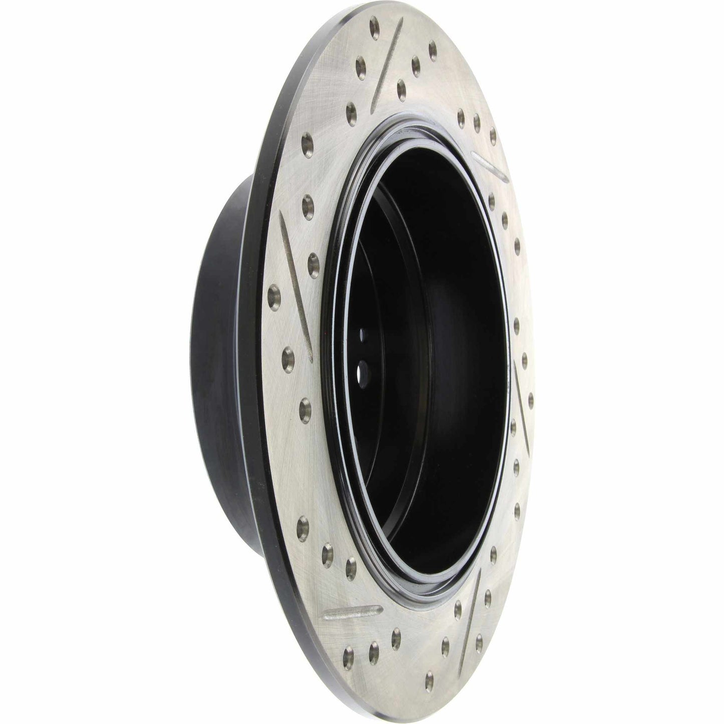 StopTech Sport Drilled/Slotted Brake Rotor; Rear Left
