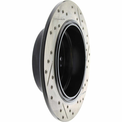 StopTech Sport Drilled/Slotted Brake Rotor; Rear Right