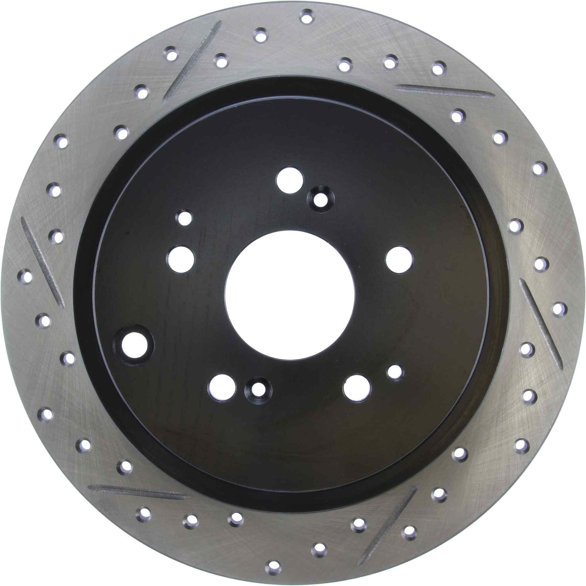 StopTech Sport Drilled/Slotted Brake Rotor; Rear Right