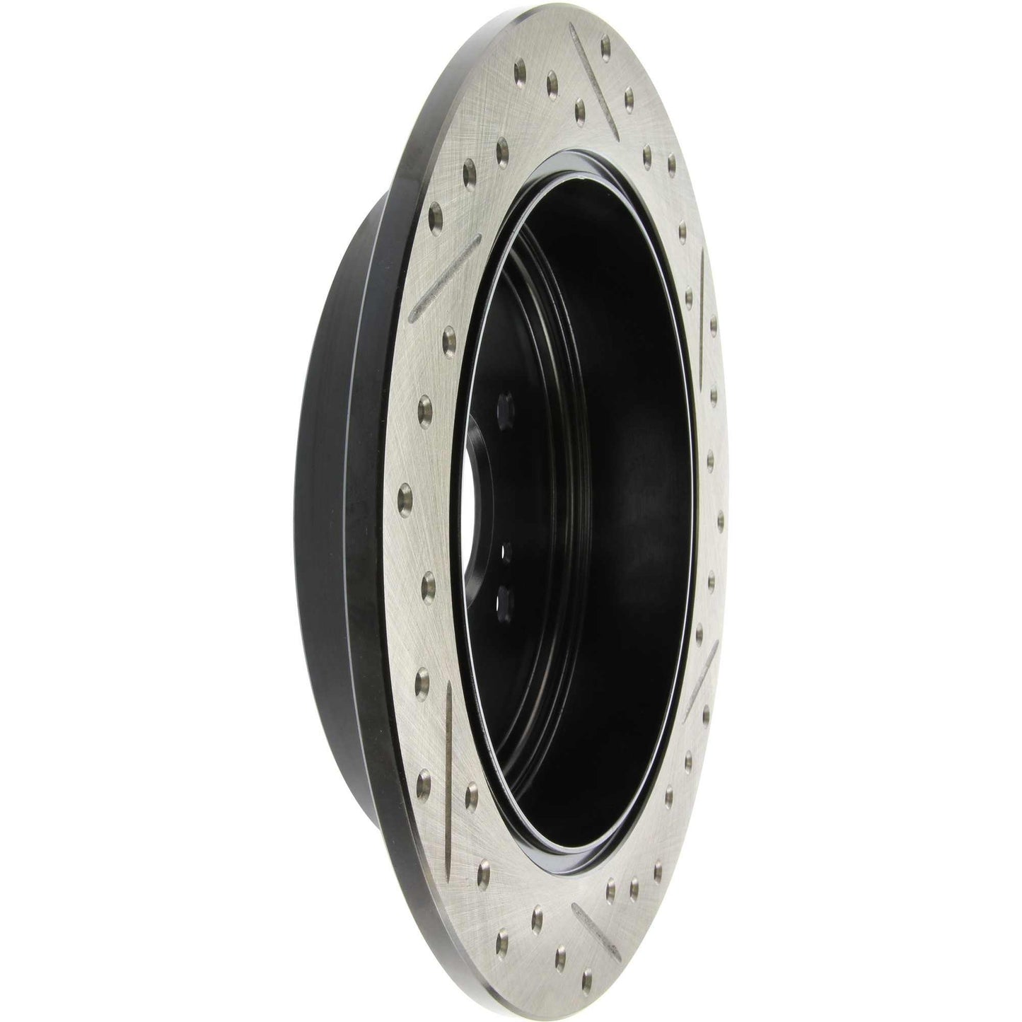 StopTech Sport Drilled/Slotted Brake Rotor; Rear Right