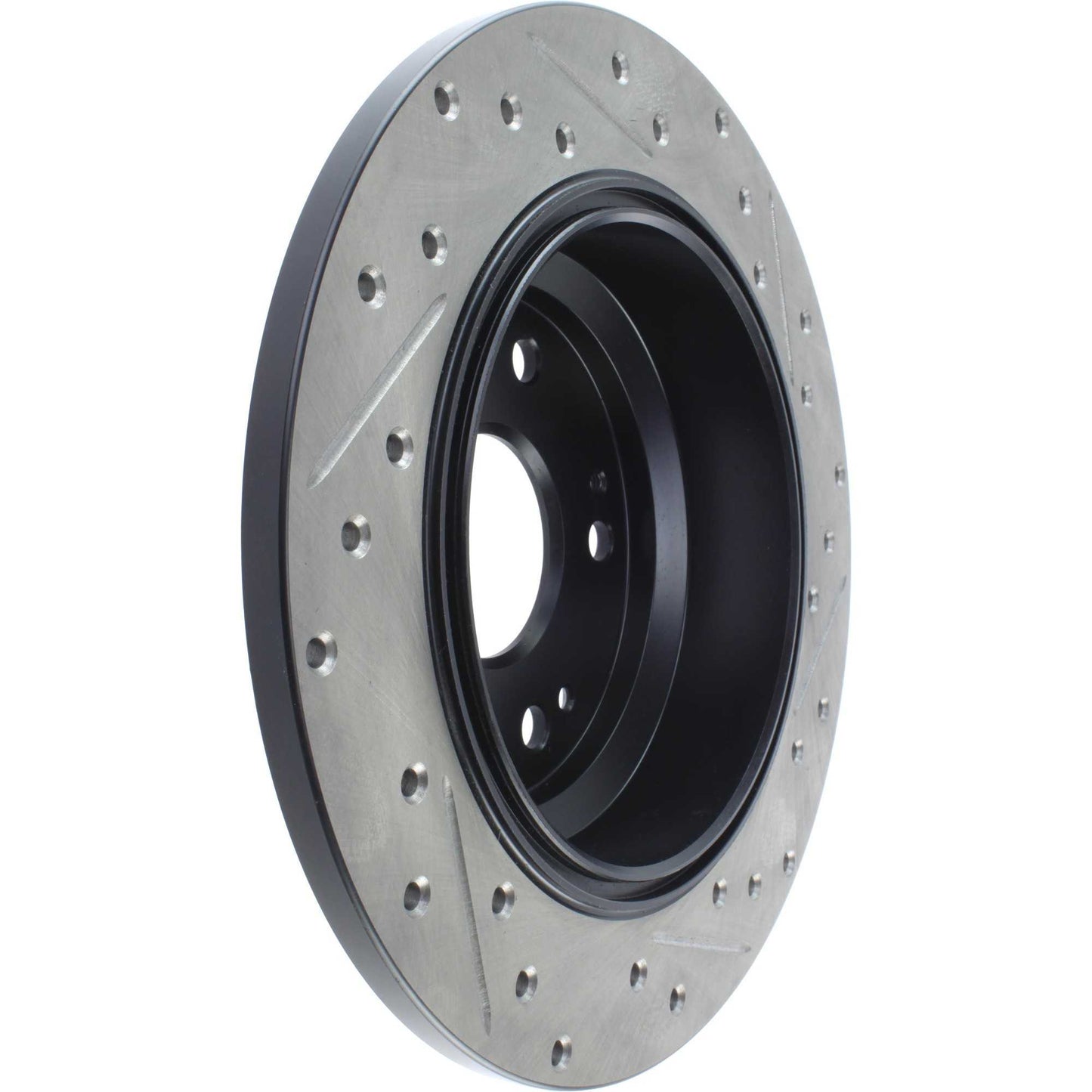 StopTech Sport Drilled/Slotted Brake Rotor; Rear Right