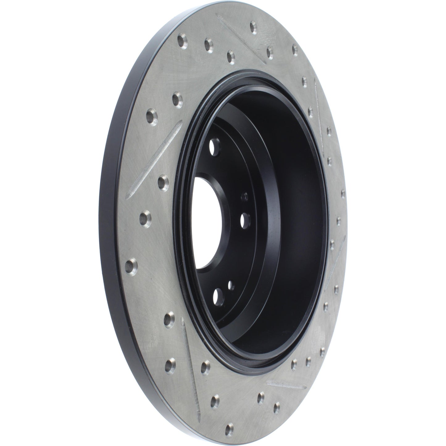 StopTech Sport Drilled/Slotted Brake Rotor; Rear Right