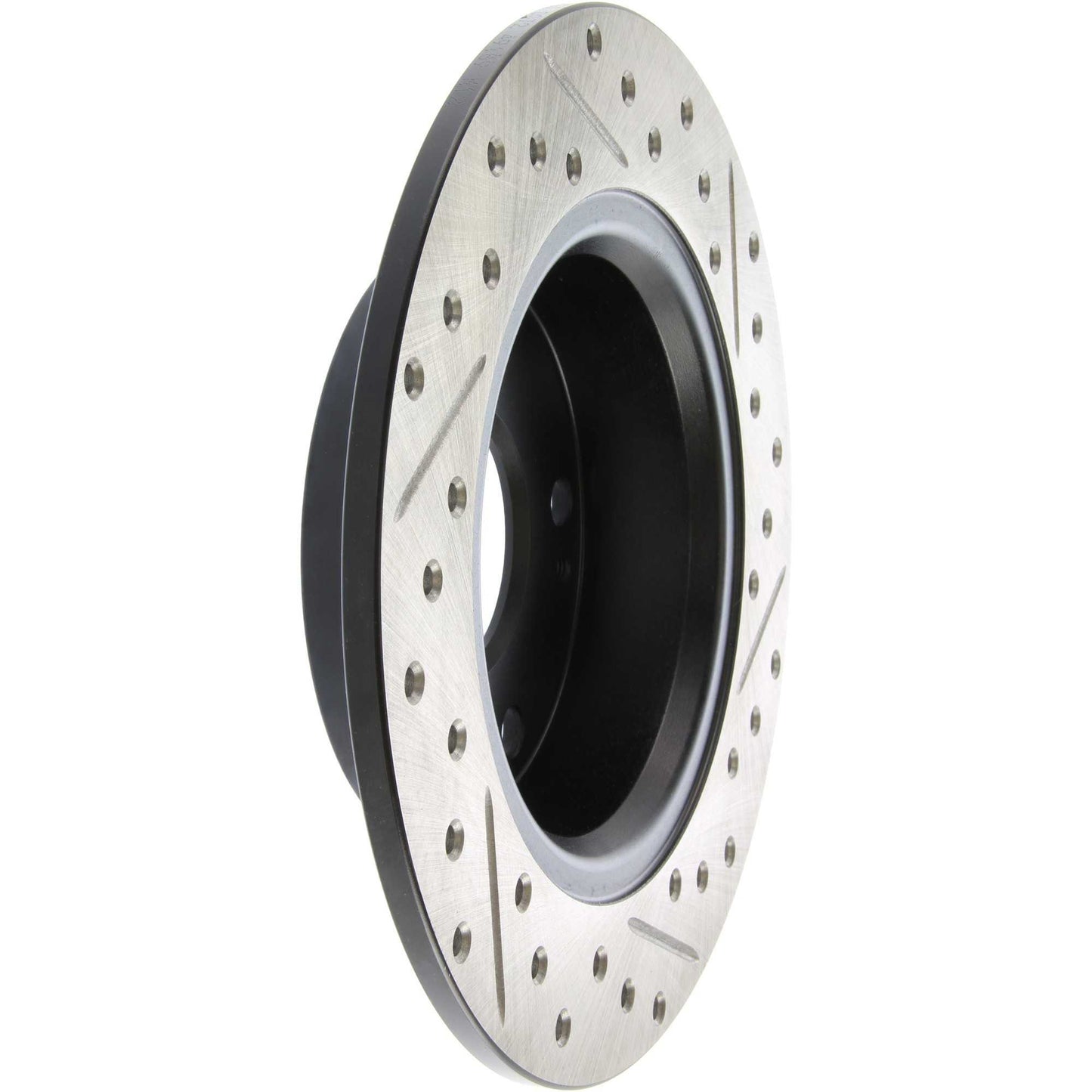 StopTech Sport Cryo Drilled/Slotted Brake Rotor; Rear Right