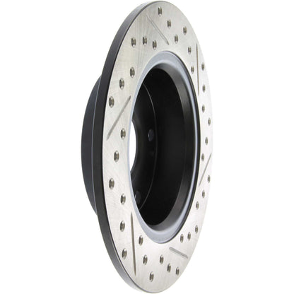 StopTech Sport Cryo Drilled/Slotted Brake Rotor; Rear Right