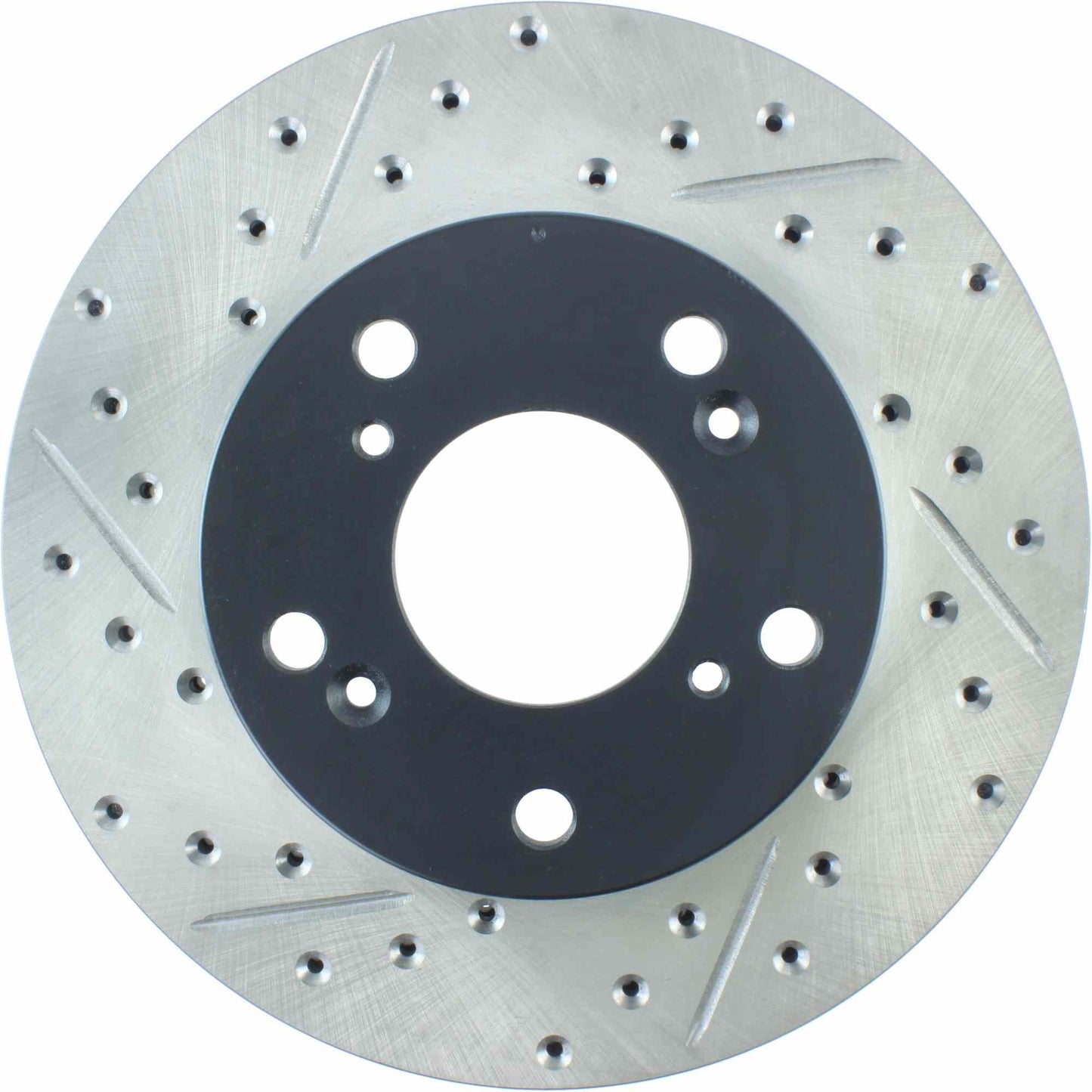 StopTech  Sport Drilled/Slotted Brake Rotor; Front Right