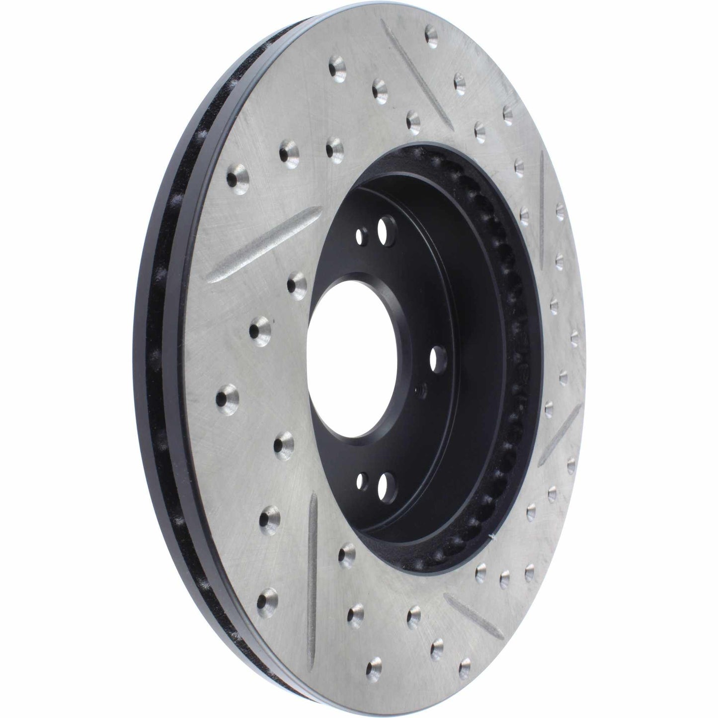 StopTech  Sport Drilled/Slotted Brake Rotor; Front Right