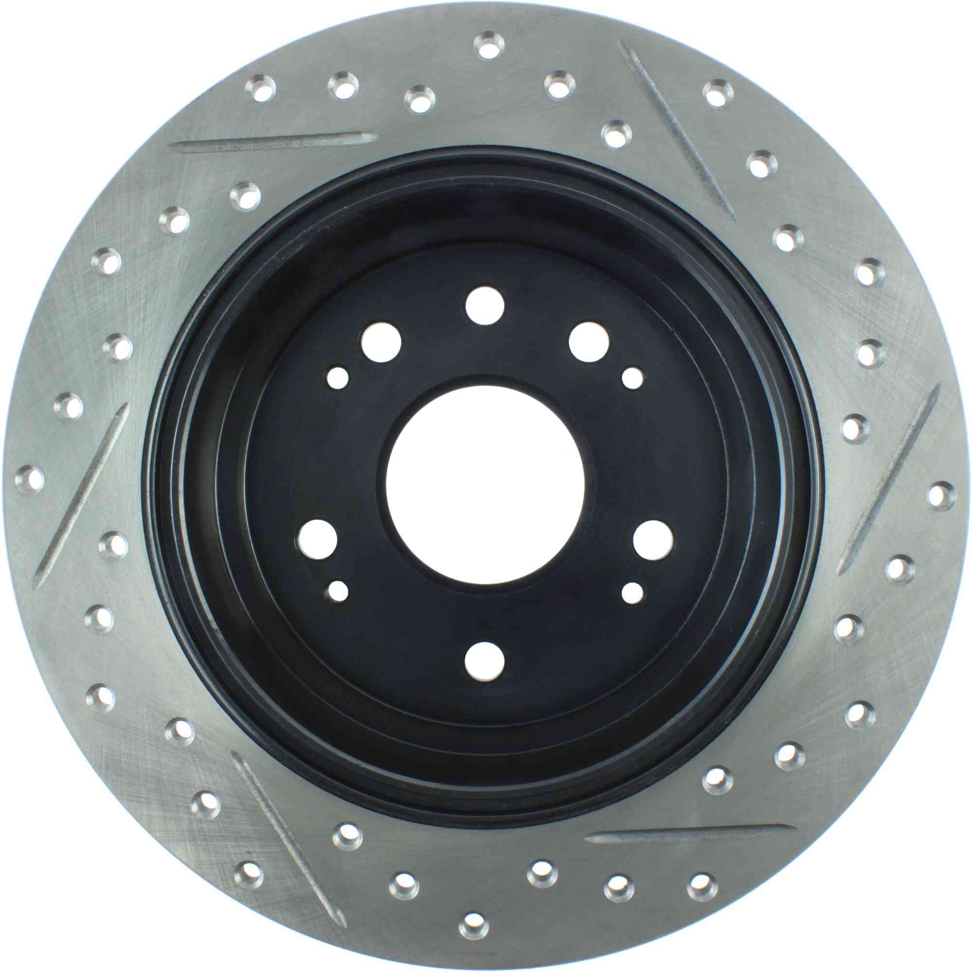 StopTech Sport Cryo Drilled/Slotted Brake Rotor; Rear Right