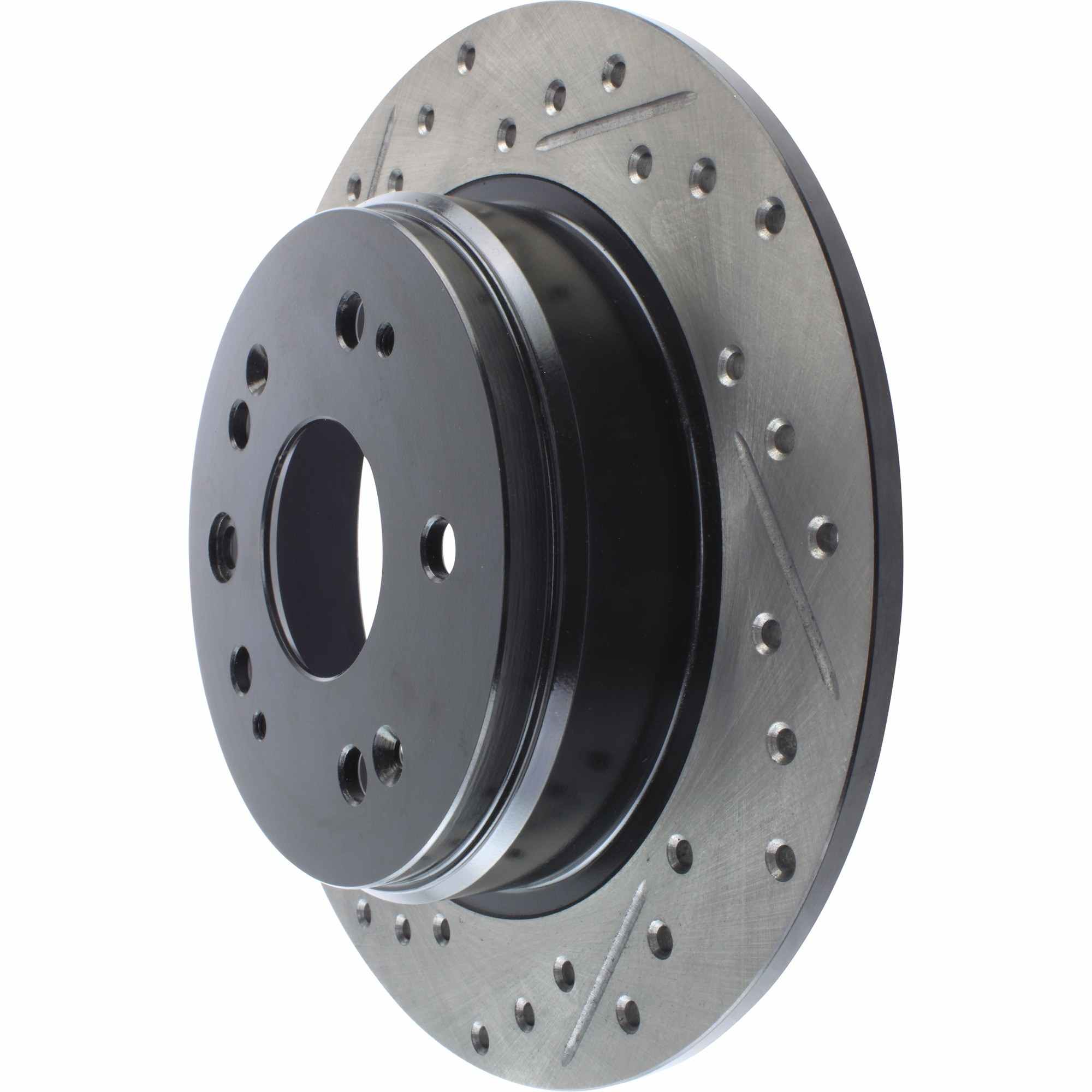 StopTech Sport Cryo Drilled/Slotted Brake Rotor; Rear Right