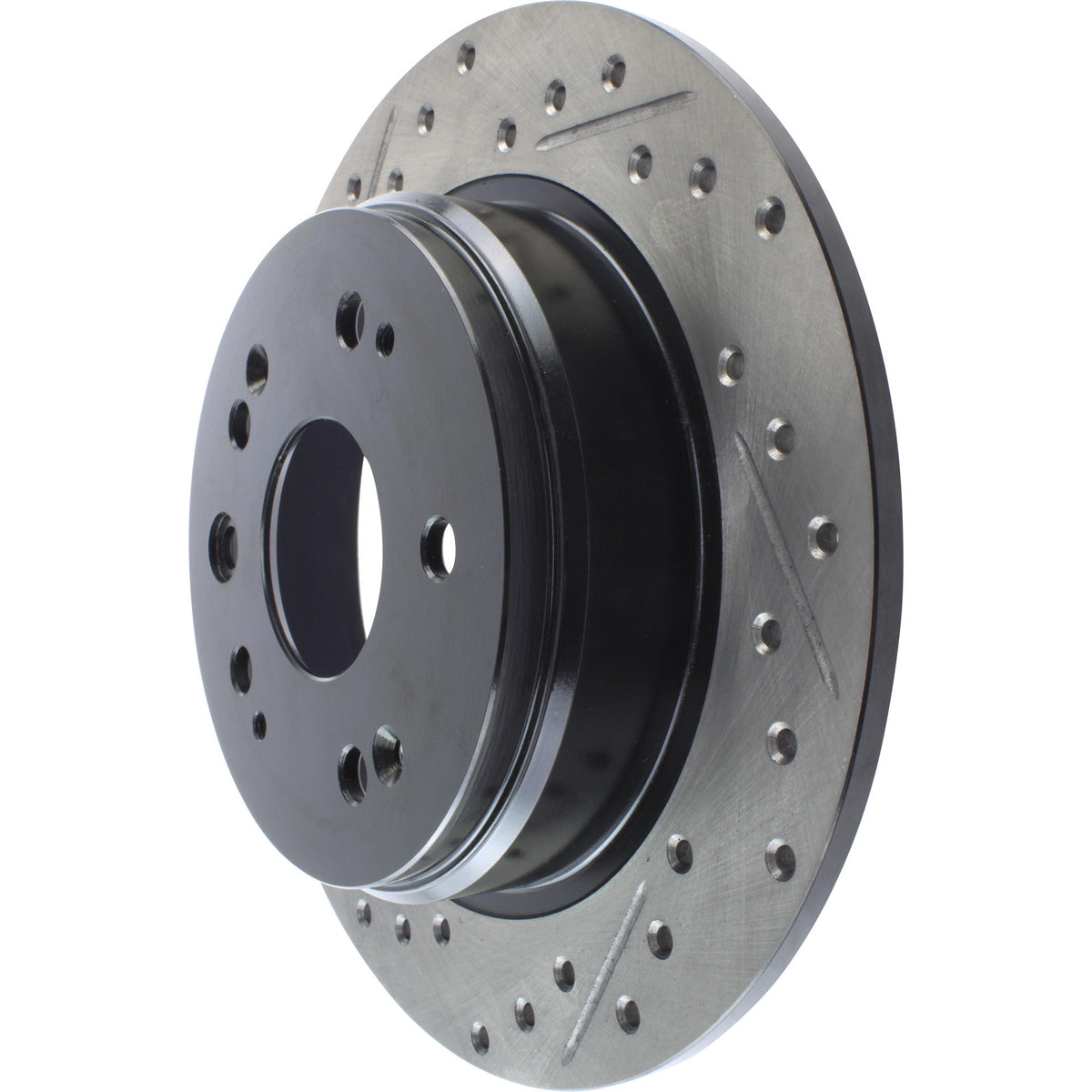 StopTech Sport Cryo Drilled/Slotted Brake Rotor; Rear Right