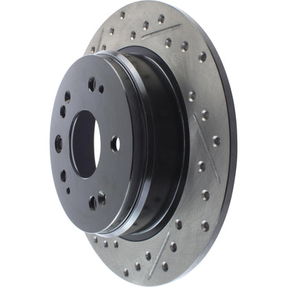 StopTech Sport Cryo Drilled/Slotted Brake Rotor; Rear Right