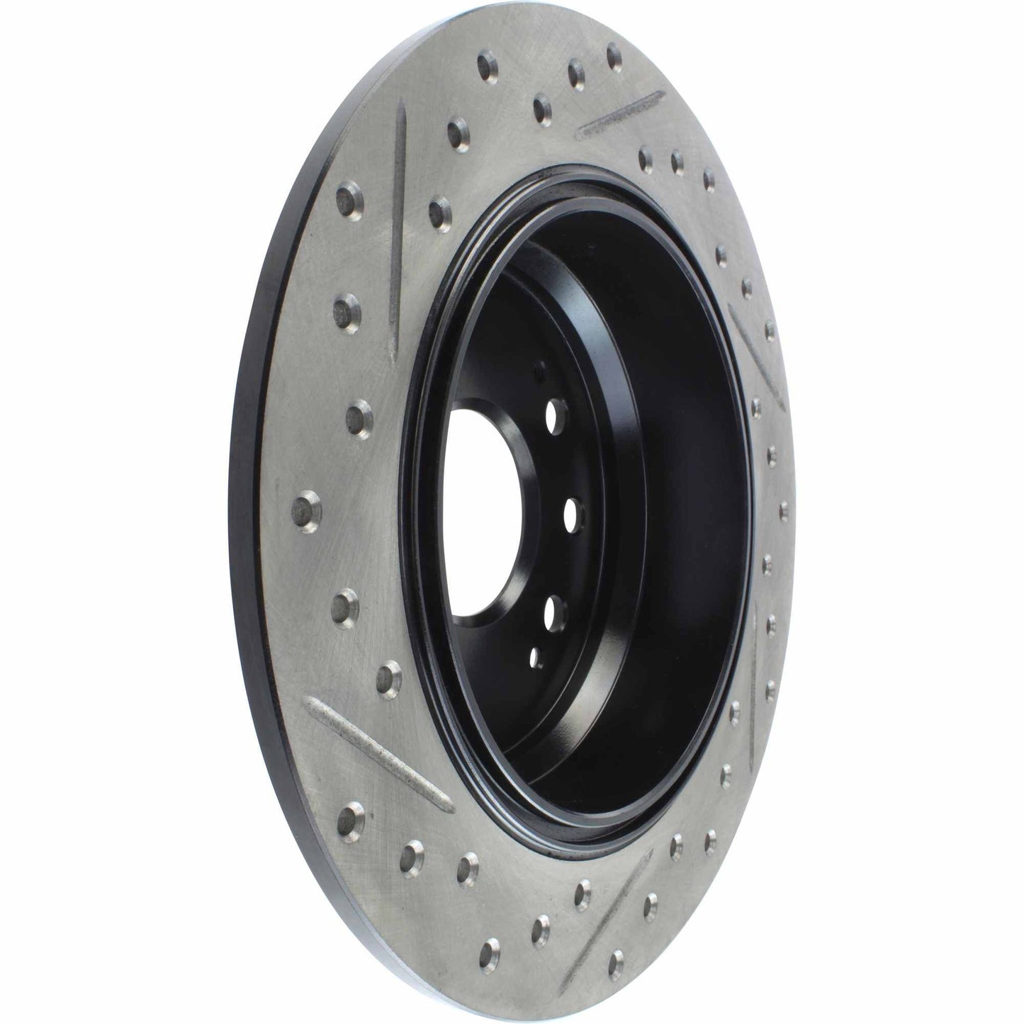 StopTech Sport Drilled/Slotted Brake Rotor; Rear Left