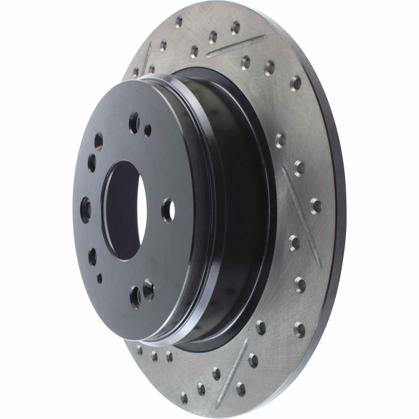 StopTech Sport Drilled/Slotted Brake Rotor; Rear Right