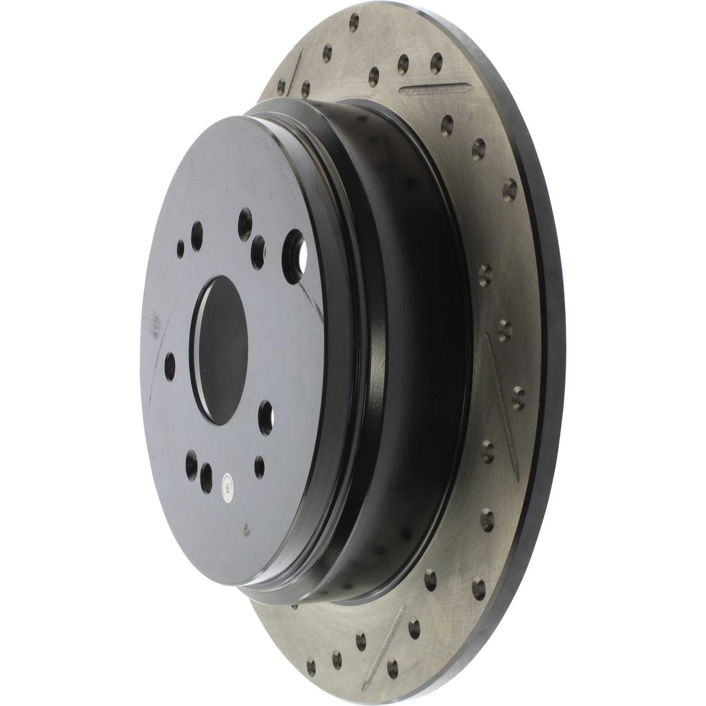 StopTech Sport Drilled/Slotted Brake Rotor; Rear Right