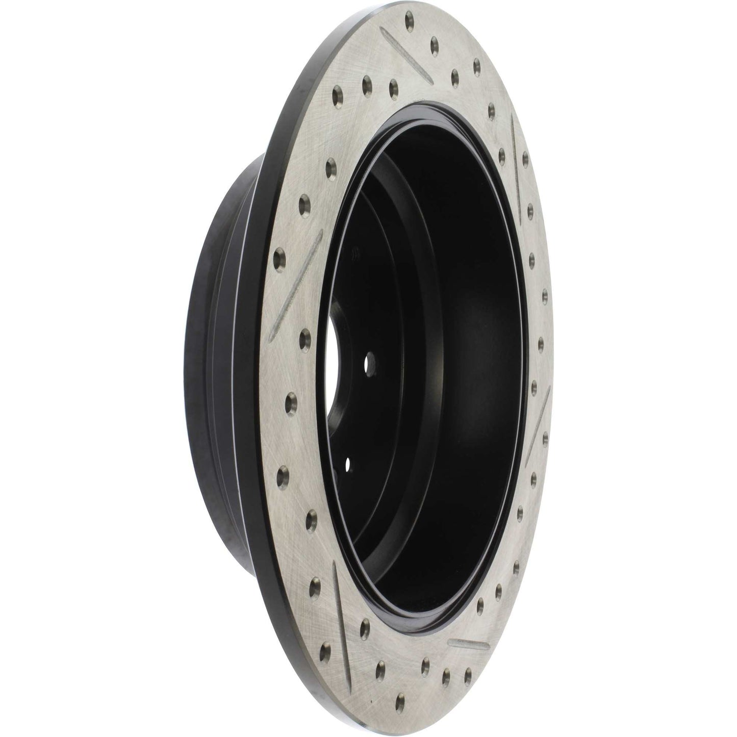 StopTech Sport Drilled/Slotted Brake Rotor; Rear Right