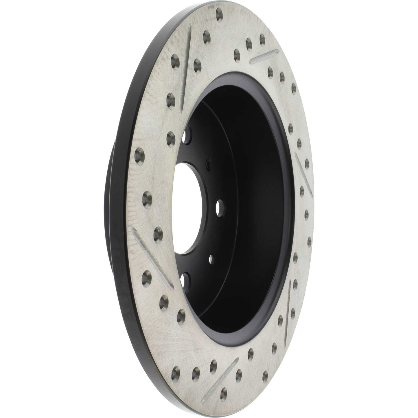 StopTech Sport Drilled/Slotted Brake Rotor; Rear Left