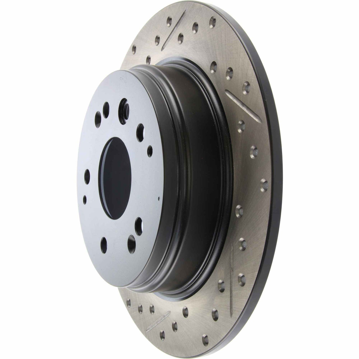 StopTech Sport Drilled/Slotted Brake Rotor; Rear Right