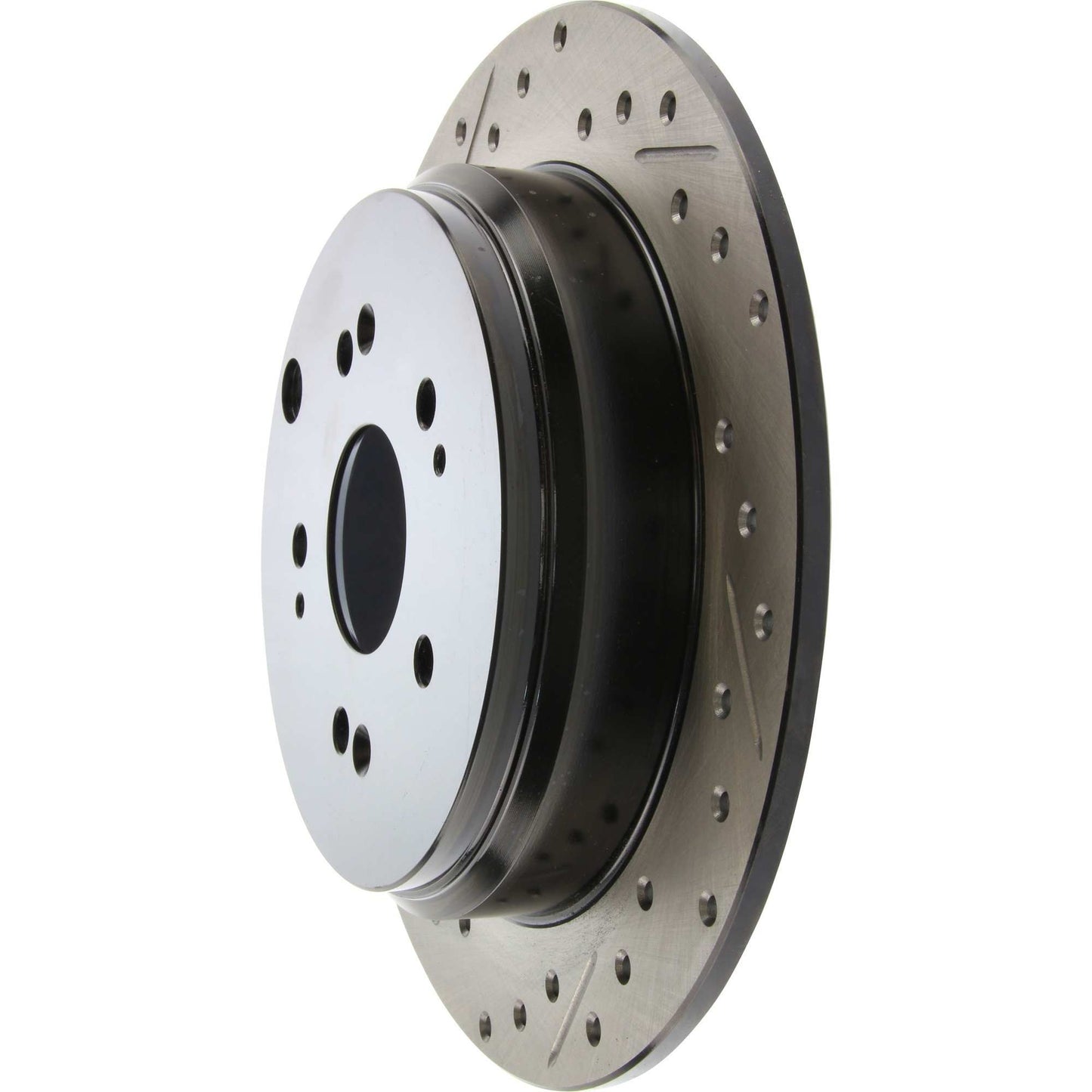 StopTech Sport Cryo Drilled/Slotted Brake Rotor; Rear Right