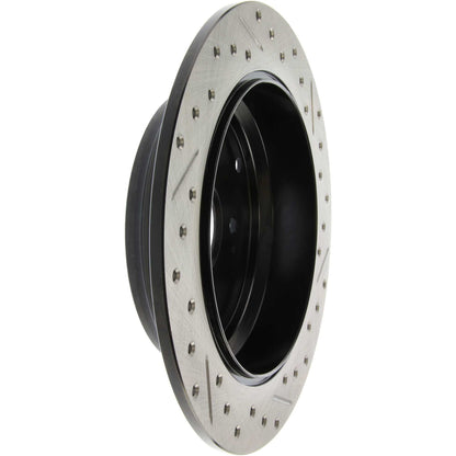 StopTech  Sport Drilled/Slotted Brake Rotor; Rear Right