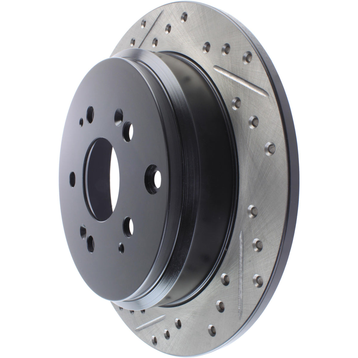 StopTech Sport Cryo Drilled/Slotted Brake Rotor; Rear Right