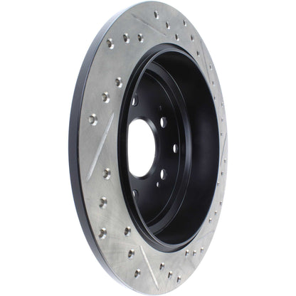 StopTech Sport Cryo Drilled/Slotted Brake Rotor; Rear Right