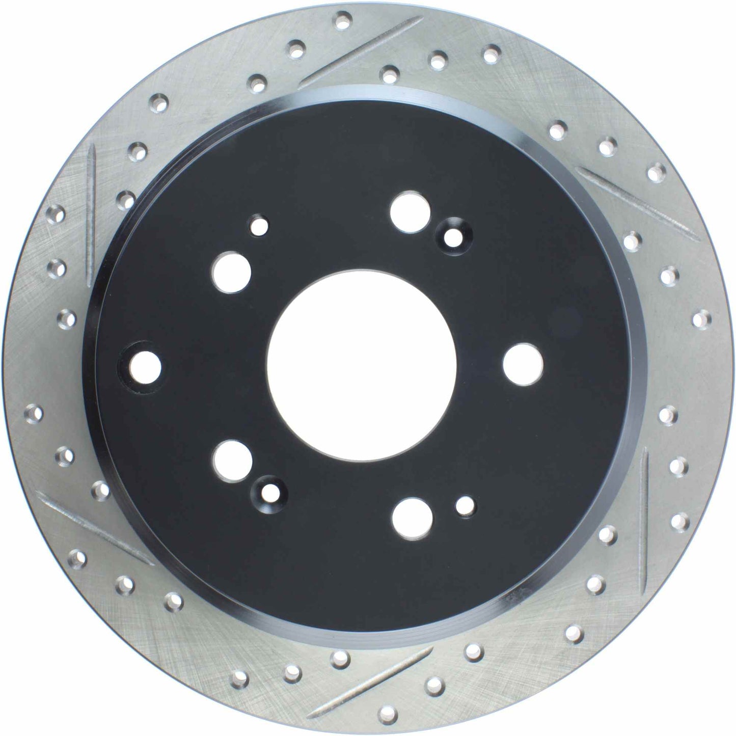 StopTech Sport Drilled/Slotted Brake Rotor; Rear Right