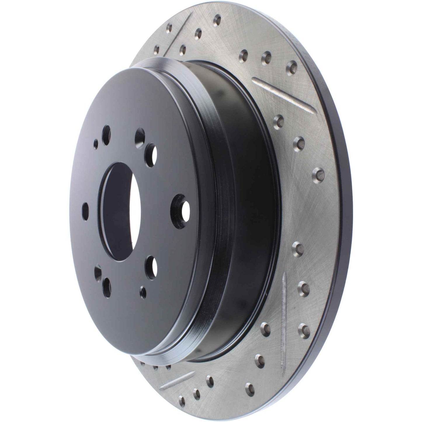 StopTech Sport Drilled/Slotted Brake Rotor; Rear Right