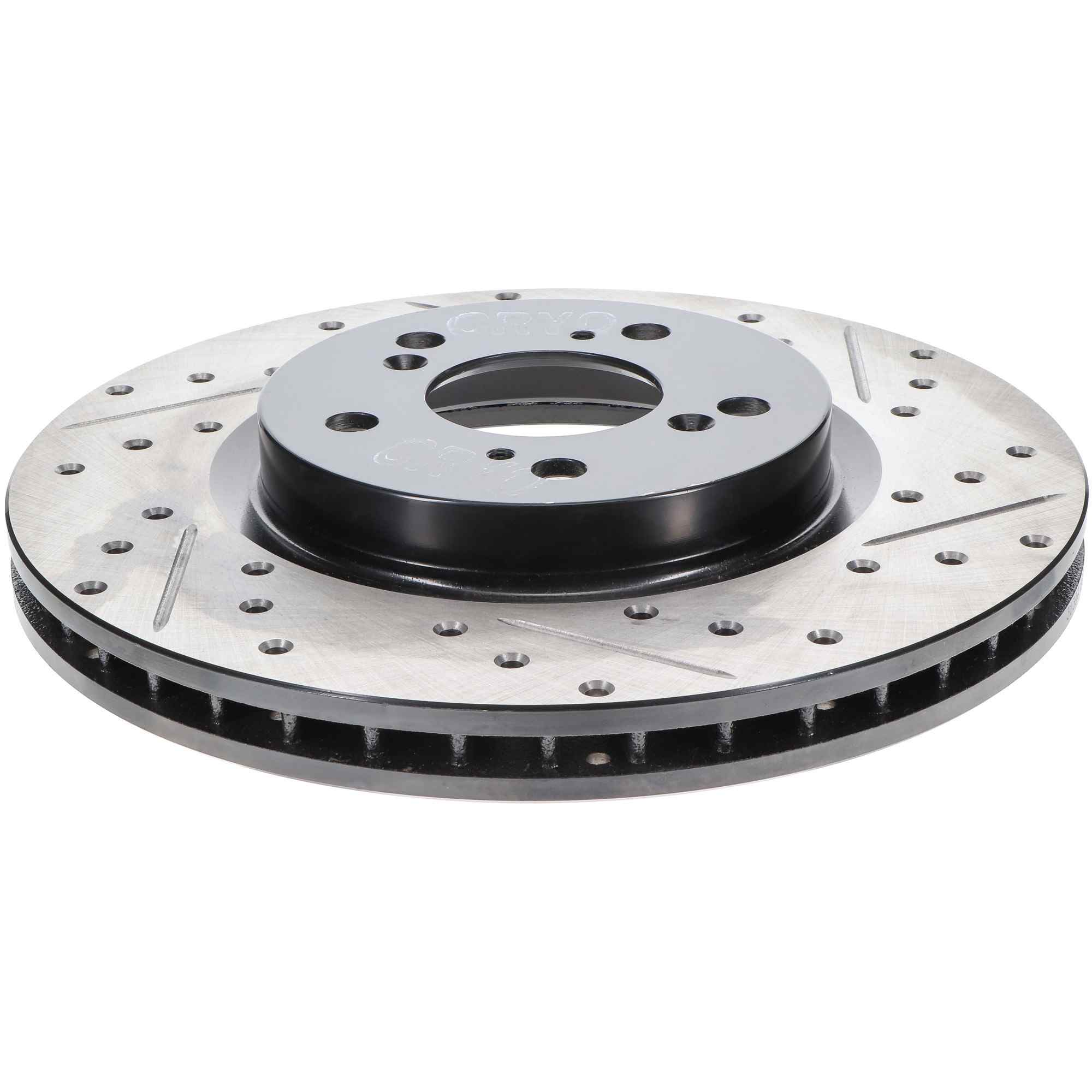 StopTech 05-12 Acura RL Slotted & Drilled Cryo Sport Left Front Brake Rotor 127.40066CL