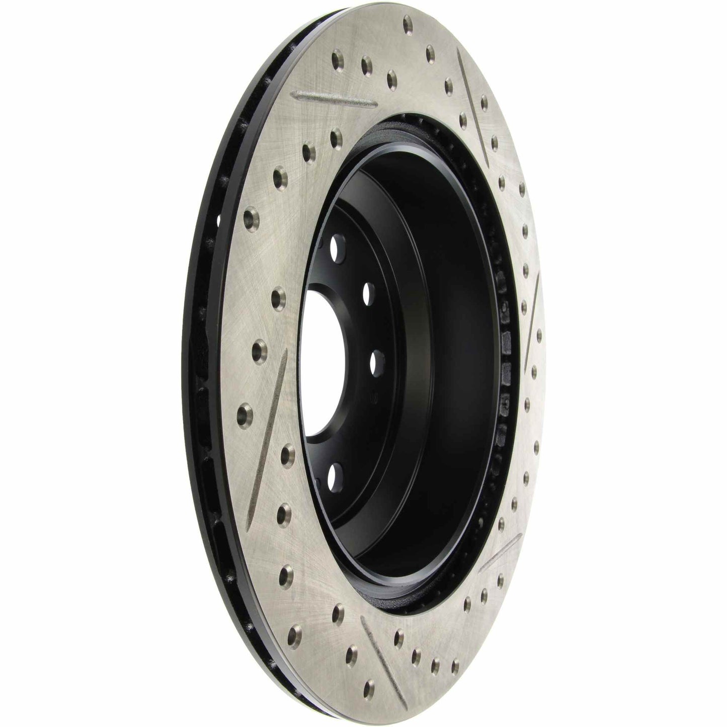 StopTech Sport Drilled/Slotted Brake Rotor; Rear Right