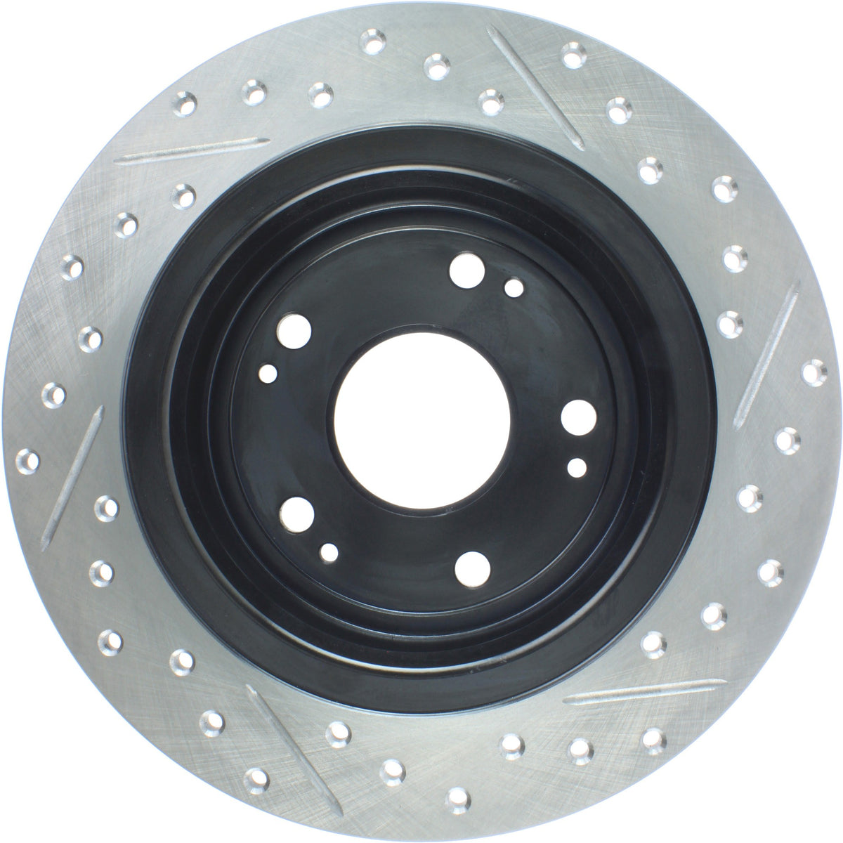 StopTech Sport Cryo Drilled/Slotted Brake Rotor; Rear Right