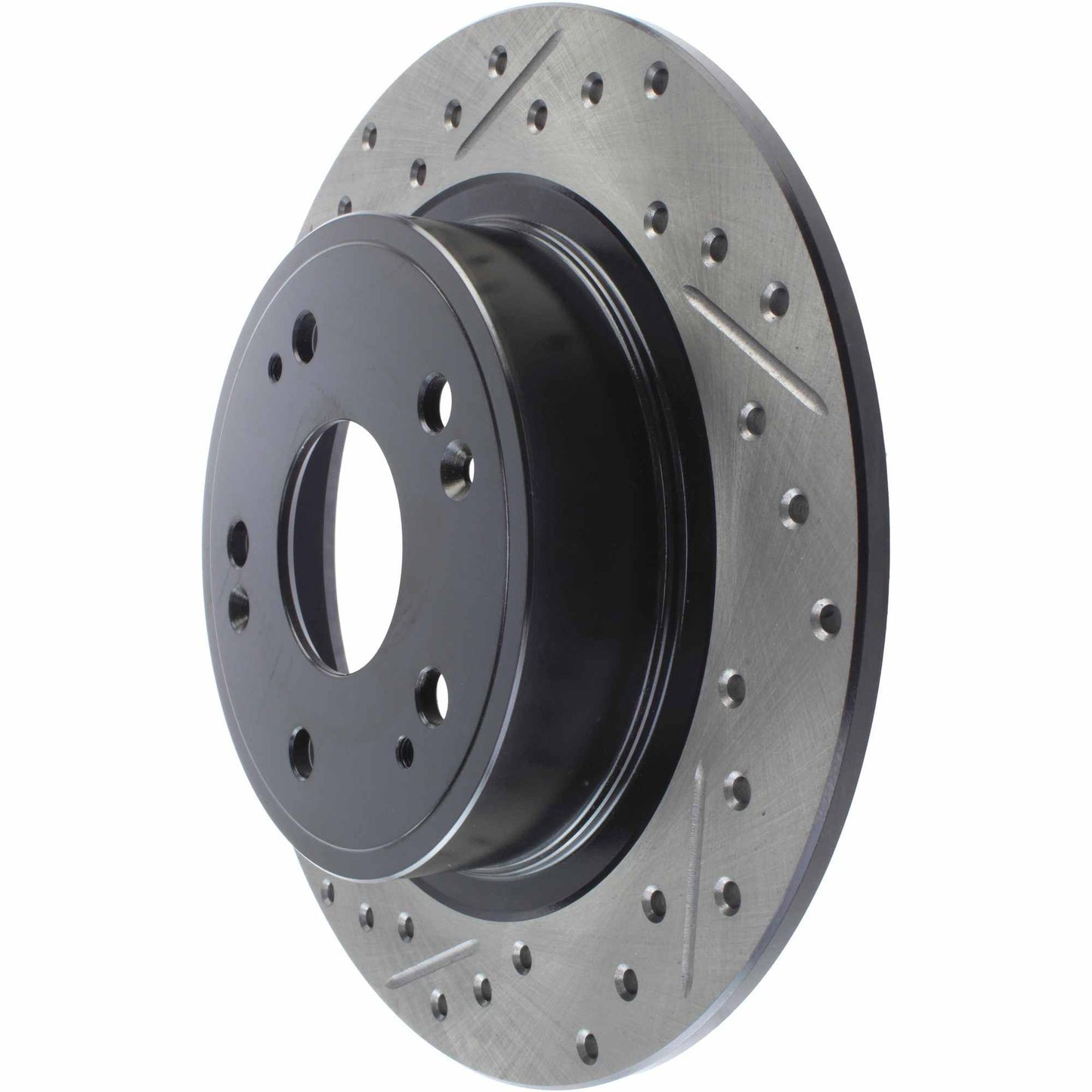 StopTech Sport Cryo Drilled/Slotted Brake Rotor; Rear Right