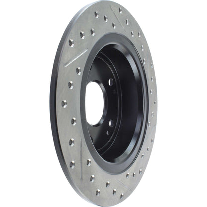 StopTech Sport Cryo Drilled/Slotted Brake Rotor; Rear Right