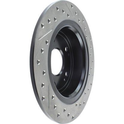 StopTech Sport Cryo Drilled/Slotted Brake Rotor; Rear Right