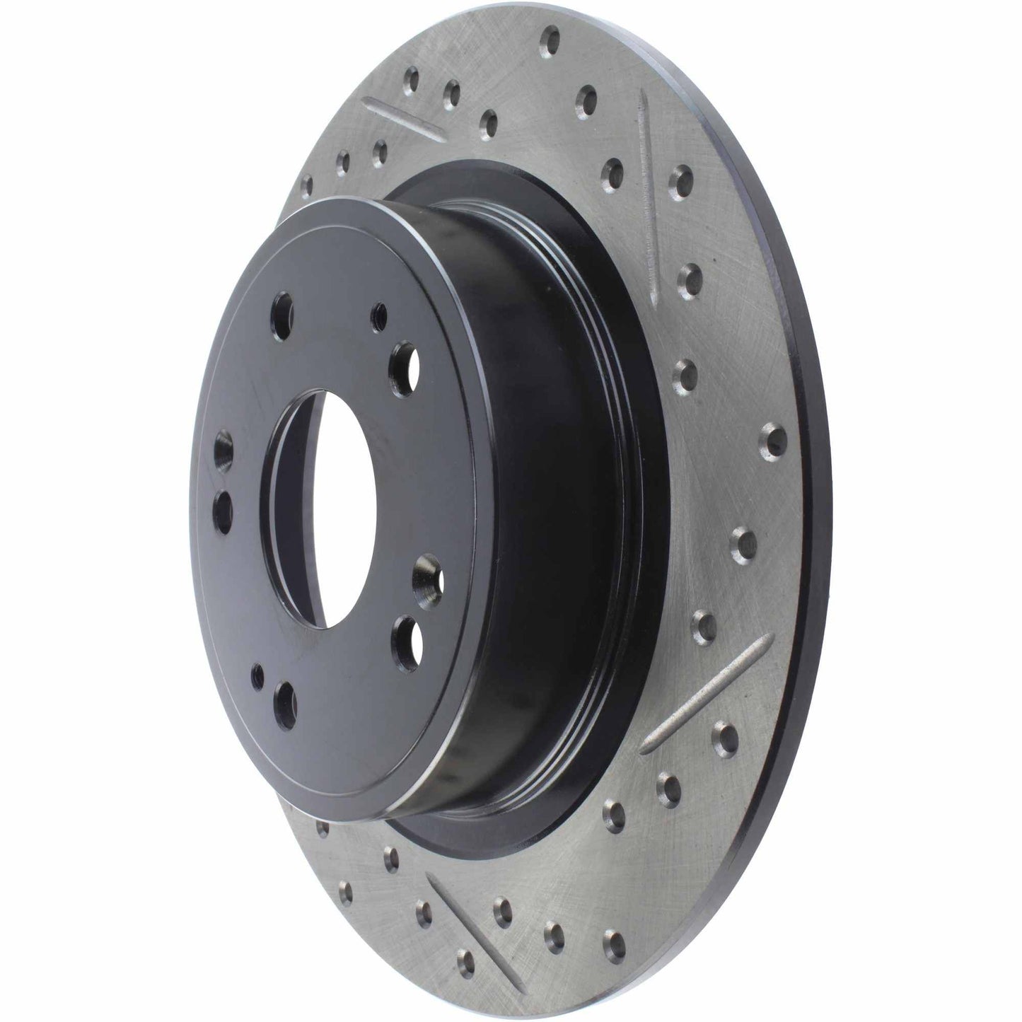 StopTech Sport Drilled/Slotted Brake Rotor; Rear Left