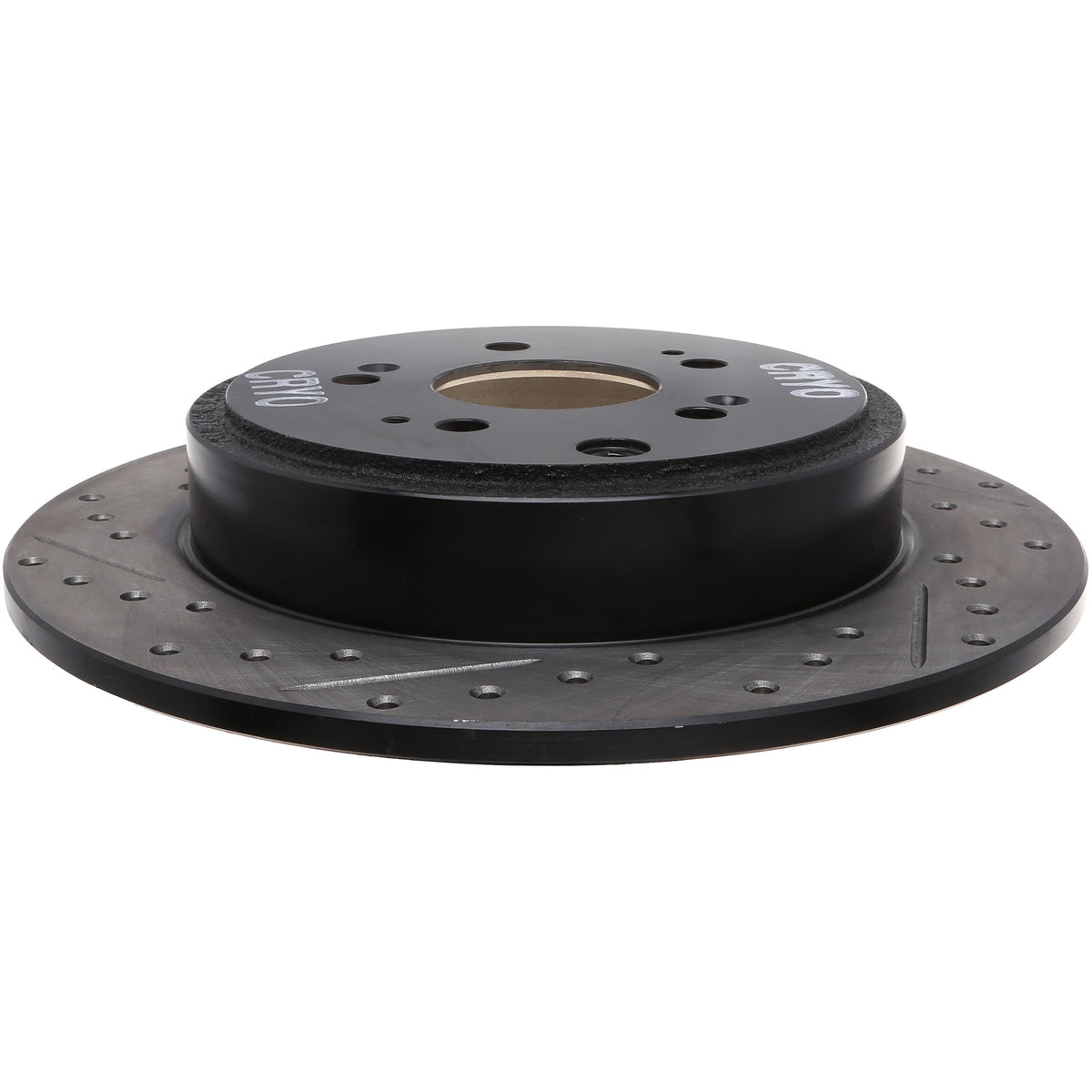 StopTech Sport Cryo Drilled/Slotted Brake Rotor; Rear Right