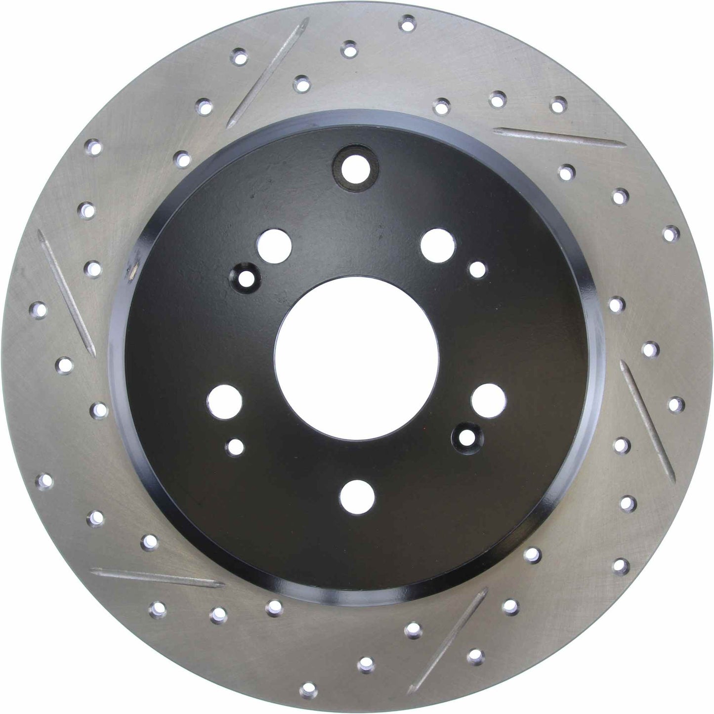 StopTech Sport Cryo Drilled/Slotted Brake Rotor; Rear Right