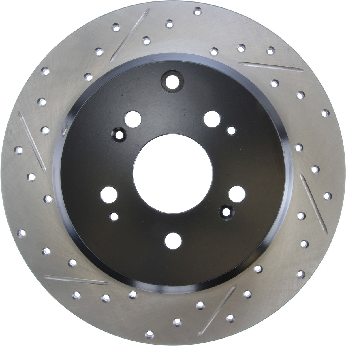StopTech Sport Cryo Drilled/Slotted Brake Rotor; Rear Right