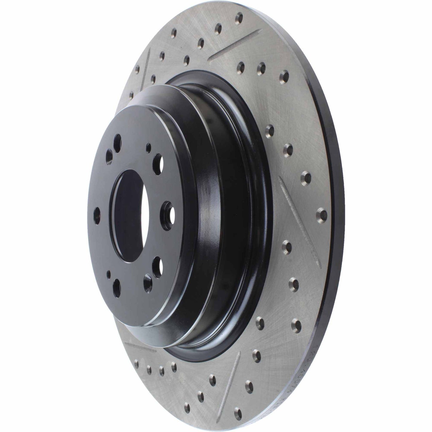 StopTech Sport Drilled/Slotted Brake Rotor; Rear Right
