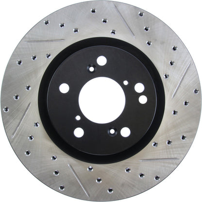 Stoptech Slotted & Drilled Sport Brake Rotor 127.40075L