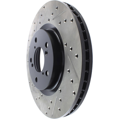Stoptech Slotted & Drilled Sport Brake Rotor 127.40075R