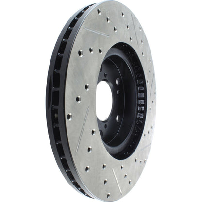 Stoptech Slotted & Drilled Sport Brake Rotor 127.40075R