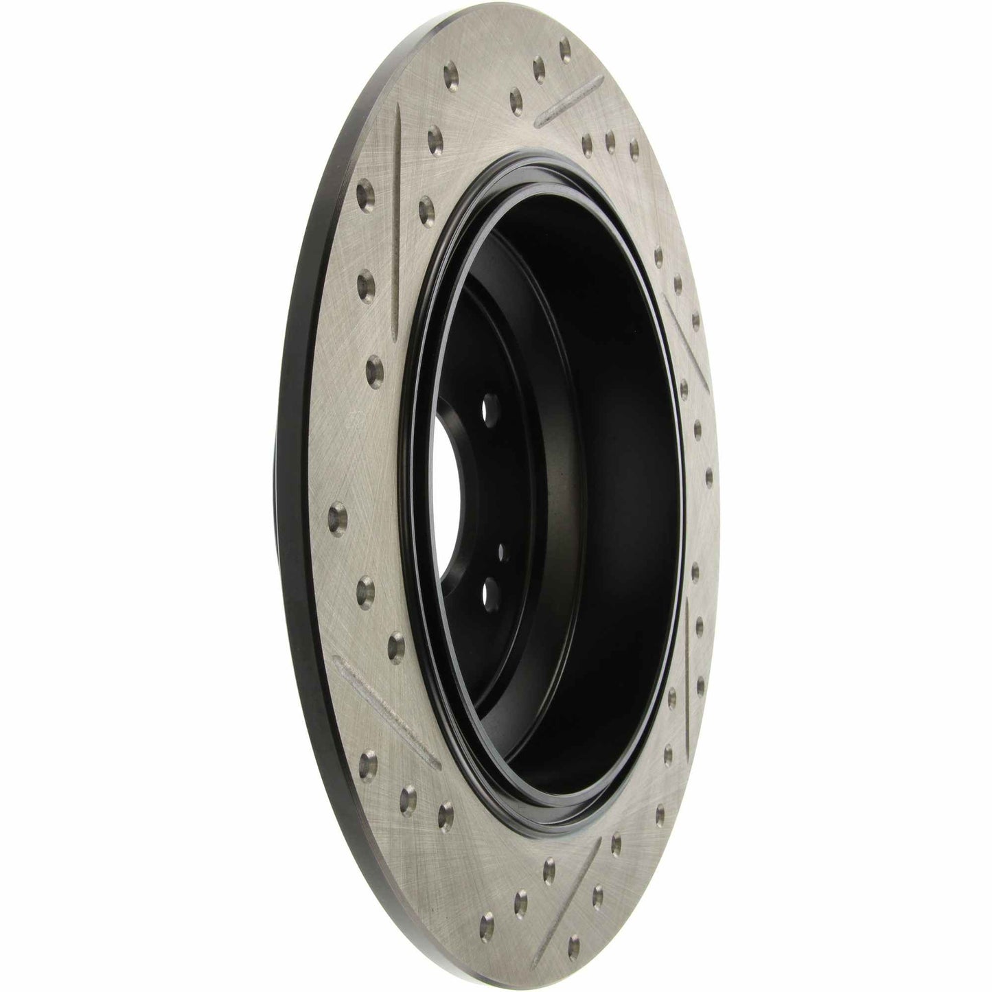 StopTech Sport Drilled/Slotted Brake Rotor; Rear Left