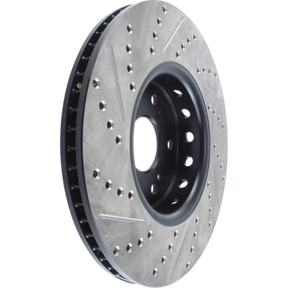 StopTech Slotted & Drilled Cryo Sport Brake Rotor 127.40080CL
