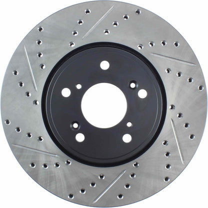 StopTech Slotted & Drilled Cryo Sport Brake Rotor 127.40080CR