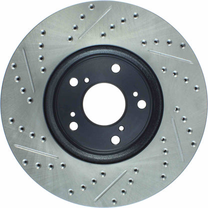 StopTech Sport Drilled & Slotted Brake Rotor Front Left 127.40086L