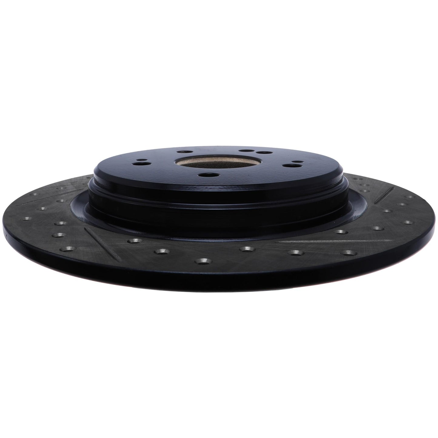 StopTech Sport Drilled/Slotted Brake Rotor; Rear Left