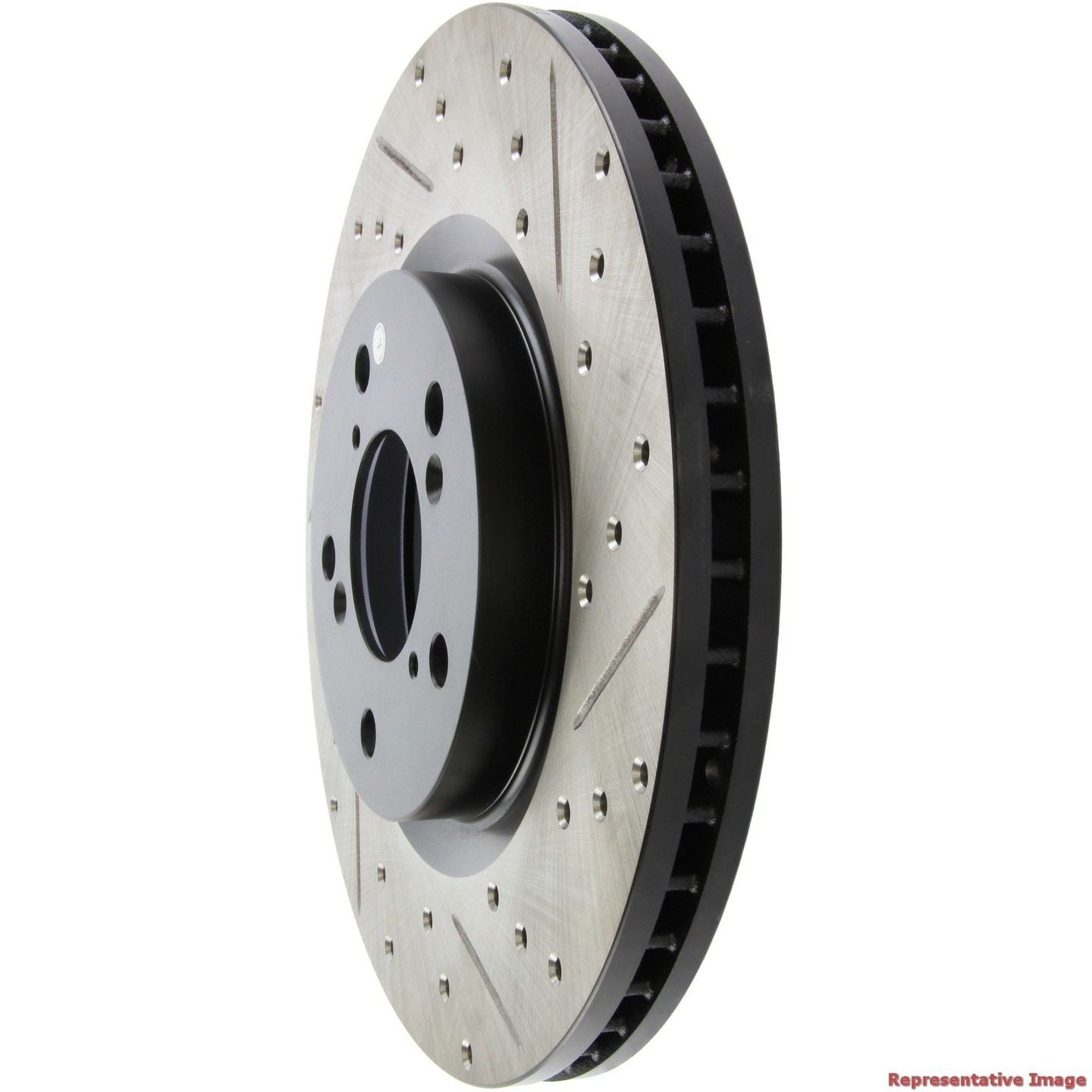 StopTech Sport Drilled & Slotted Brake Rotor Front Left 127.40092L
