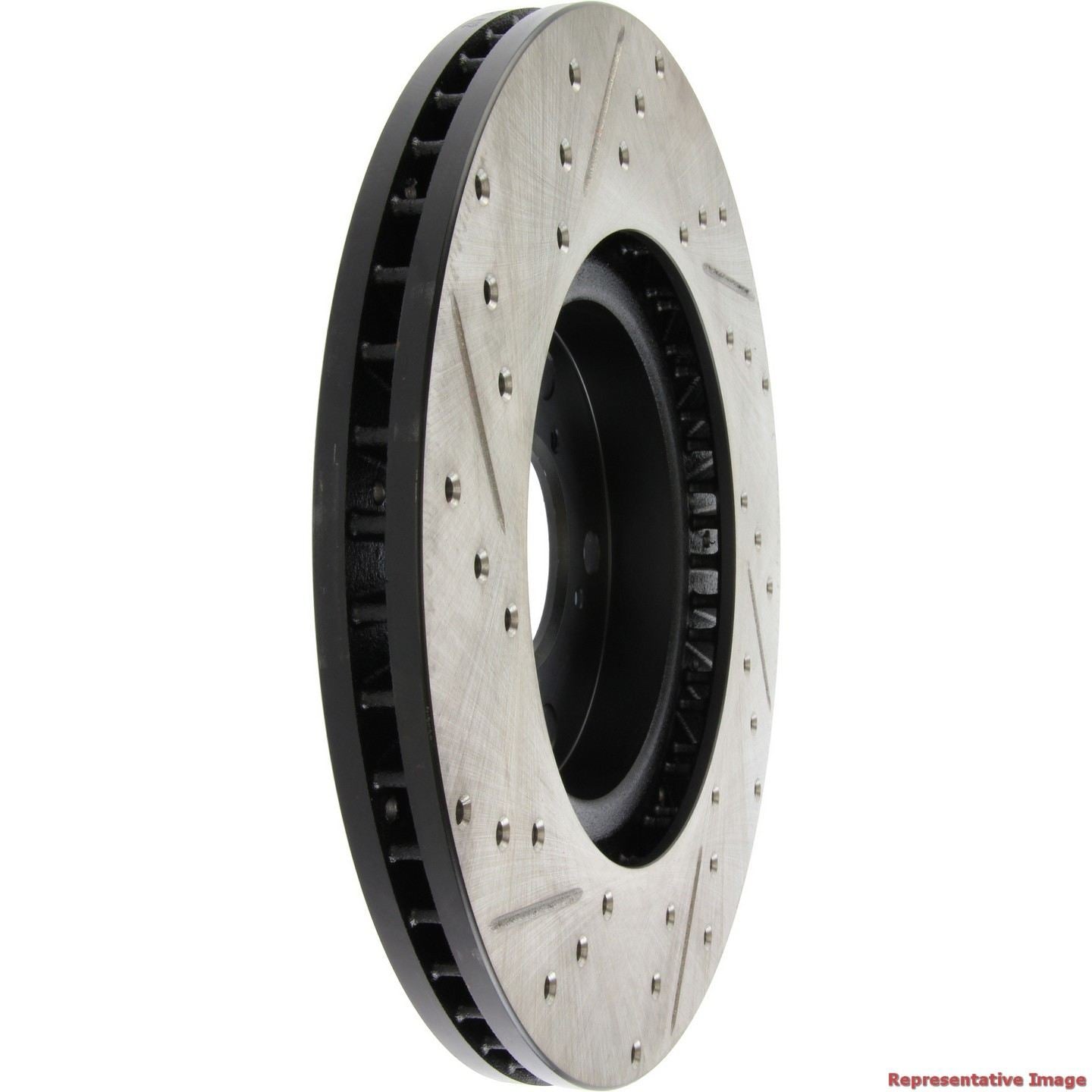 StopTech Sport Drilled & Slotted Brake Rotor Front Left 127.40092L